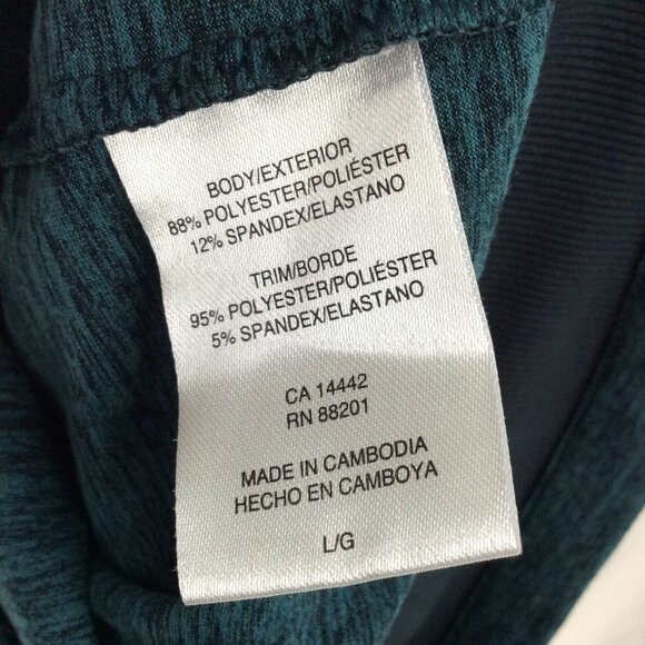 Mondetta Pullover Hoodie Top Womens Size Large Teal Lightweight Running Hiking - Picture 8 of 10